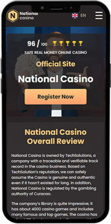 National Casino Mobile App