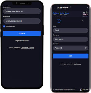 Pribet Mobile App Login and Registration