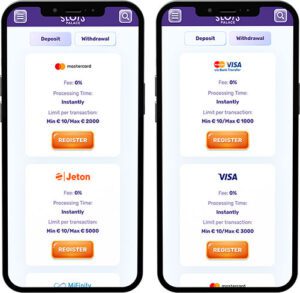 SlotsPalace Mobile App Payments