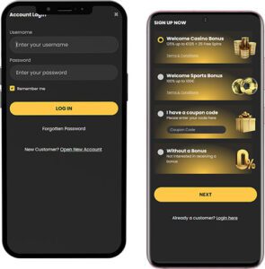 Emirbet Mobile App Login and Sign Up