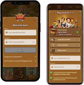 MyEmpire Mobile App Login & Registration