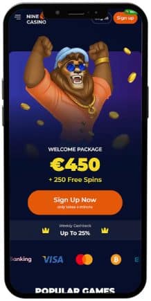 NineCasino Mobile App