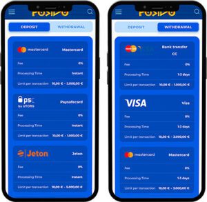 Posido Mobile App Payments