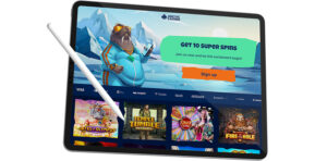 Arctic Casino Mobile App Design