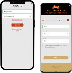 Avalon78 Mobile App Login and Registration