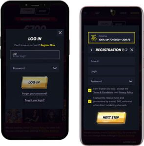 QuickWin Mobile App Login and Registration