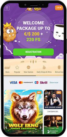 CookieCasino Mobile App