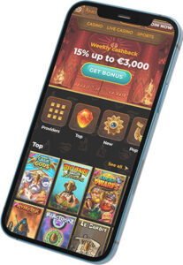 AmunRa Mobile App Slots