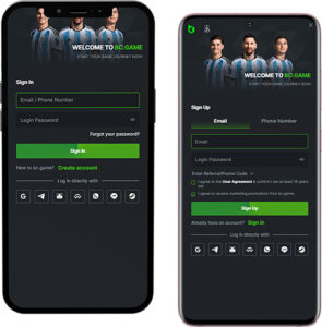 BC.Game Mobile App Login and Registration