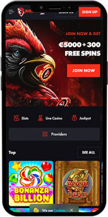 Rooster Bet Mobile App