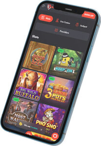 Rooster Bet Mobile App Slots