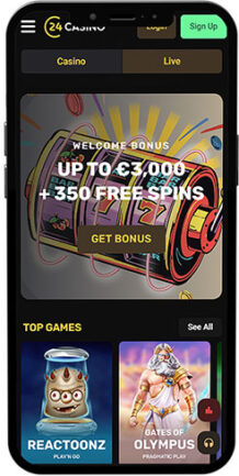 24Casino Mobile App