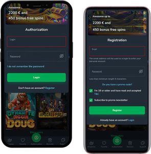 Cactus Casino Mobile App Login and Registration