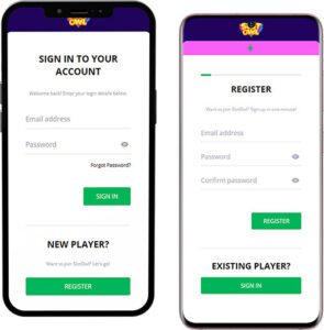 Slot Owl Mobile App Login and Registration