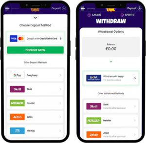 Slot Owl Mobile App Payment Methods