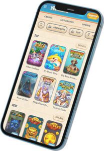 Vegasino Mobile App Slots