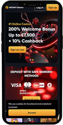 Instant Casino Mobile App