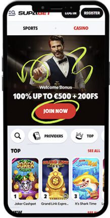 Supabet Mobile App