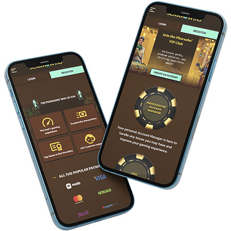 Bewertung des Scarawins Mobile App Casinos