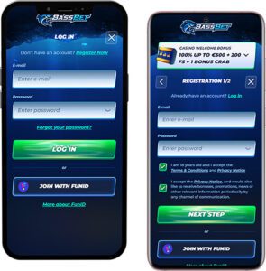 BassBet Mobile App Login and Registration