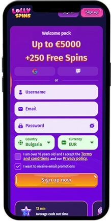 Application mobile LollySpins