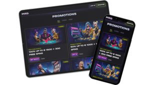 Promotions de l'application mobile MadCasino