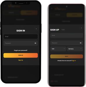 WinPulse Mobile App Login and Registration