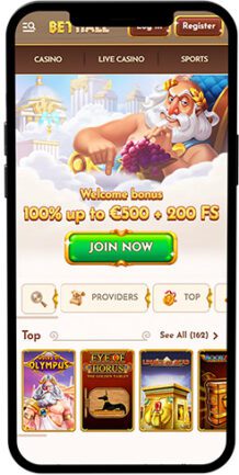 BetHall Mobile App
