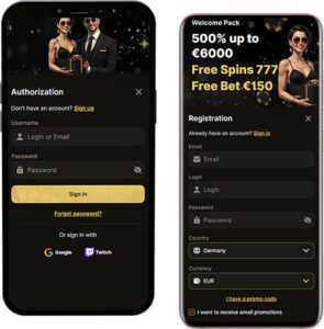 Dreamplay Mobile App Login and Registration