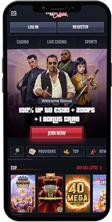 MafiaCasino Mobile App
