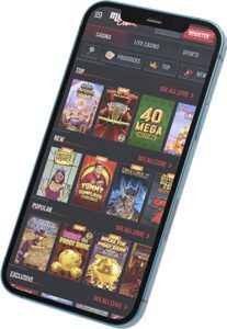 Machines à sous de l'application mobile MafiaCasino