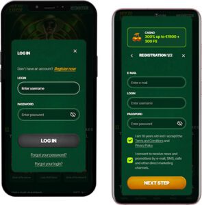 MyLuck Mobile App Login and Registration