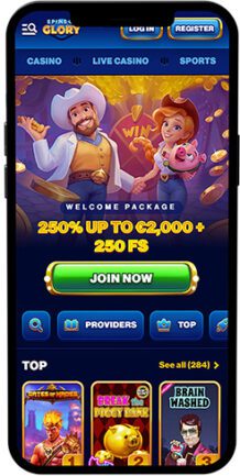 Spins of Glory Mobile App