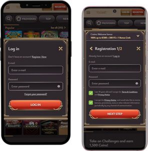 ViciBet Mobile App Login and Registration