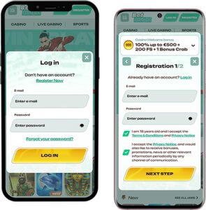Betalright Mobile App Login and Registration