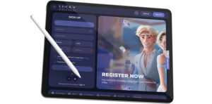 Lucky Friends Casino Mobile App Design