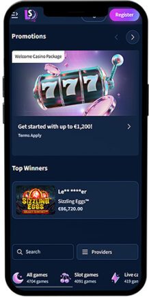 Lunarspins Mobile App