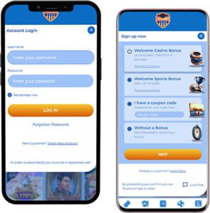 FeliceBet Mobile App Login and Registration