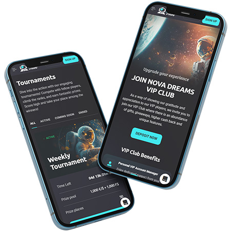 Revue de l’application mobile Nova Dreams Casino