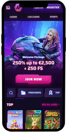 Aplicación Móvil de RobyCasino