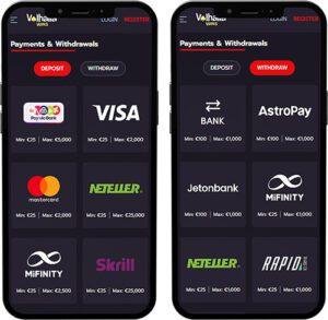 Valhalla Wins Mobile App Payment Methods