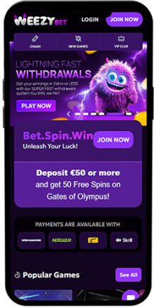 WeezyBet Mobile App
