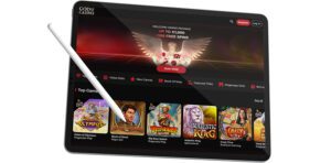 God of Casino Mobile App Design
