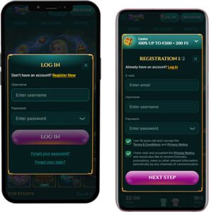 7Signs Mobile App Login and Registration