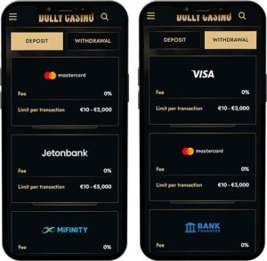 Dolly Casino Mobile App Zahlungsmethoden