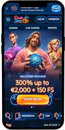 DudeSpin Mobile App