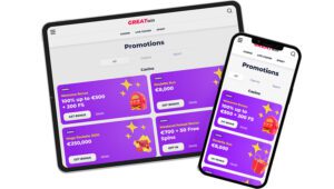 GreatWin Mobile App Aktionen