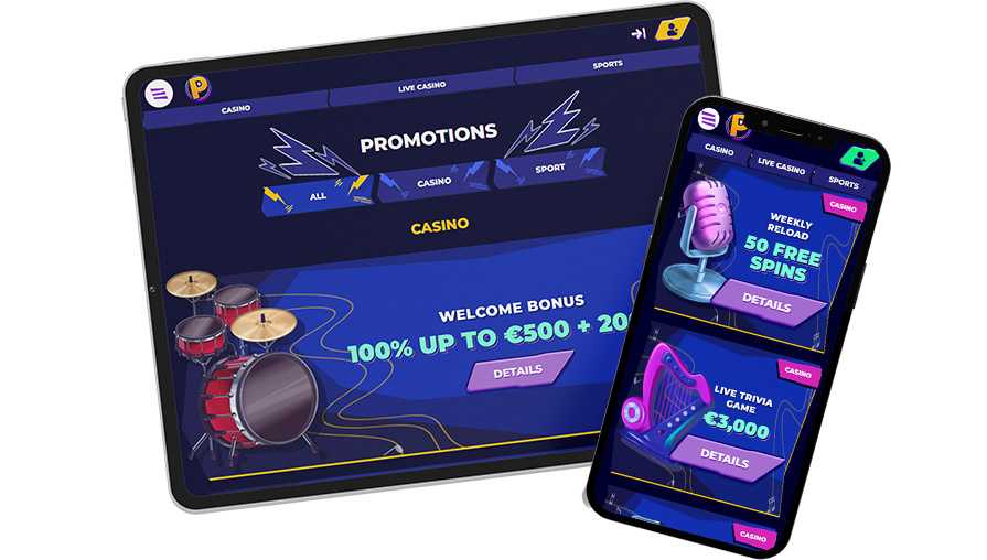 MrPacho Mobile App Aktionen