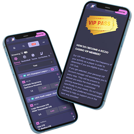 Rizzio Mobile App Casino Review