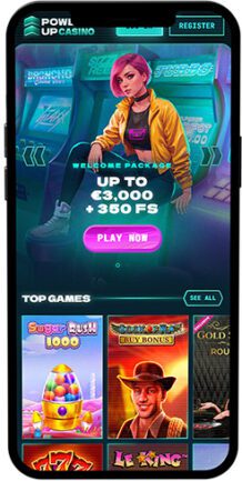 RowerUp Casino Mobile App